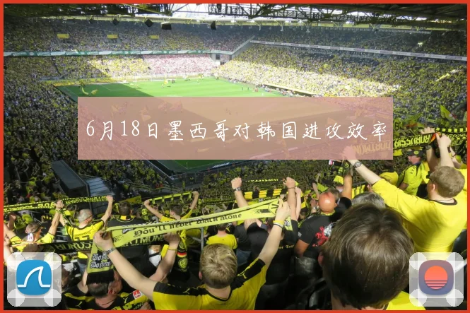 6月18日墨西哥对韩国进攻效率
